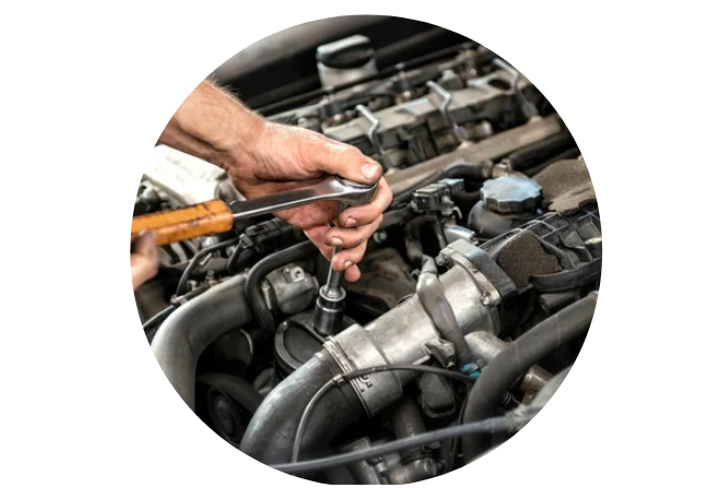 Photo du travail de notre mécanicien